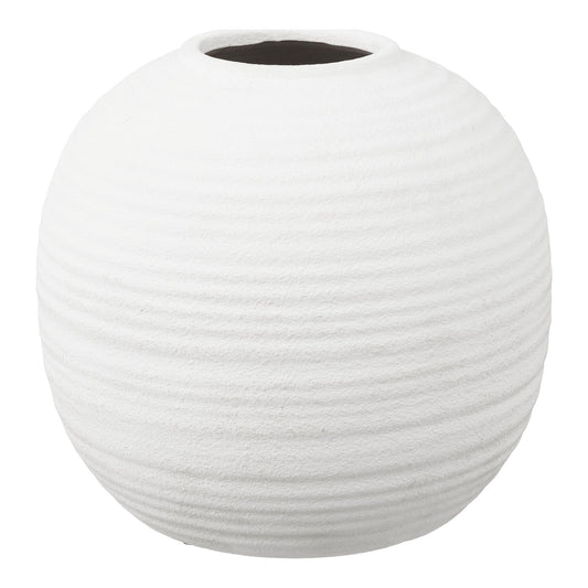 Vaza din ceramica alba