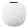 Vaza din ceramica alba ø30x28,5 cm