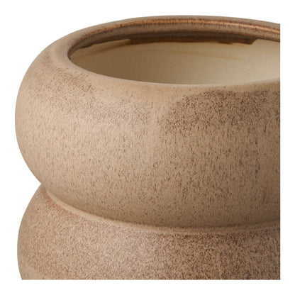 Ghiveci din ceramica maro