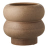Ghiveci din  ceramica maro ø19x17,5 cm