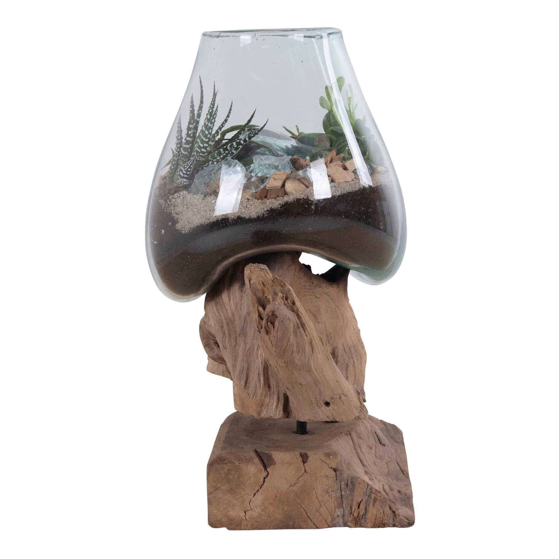 Decoratiune picatura, tec/sticla, natur