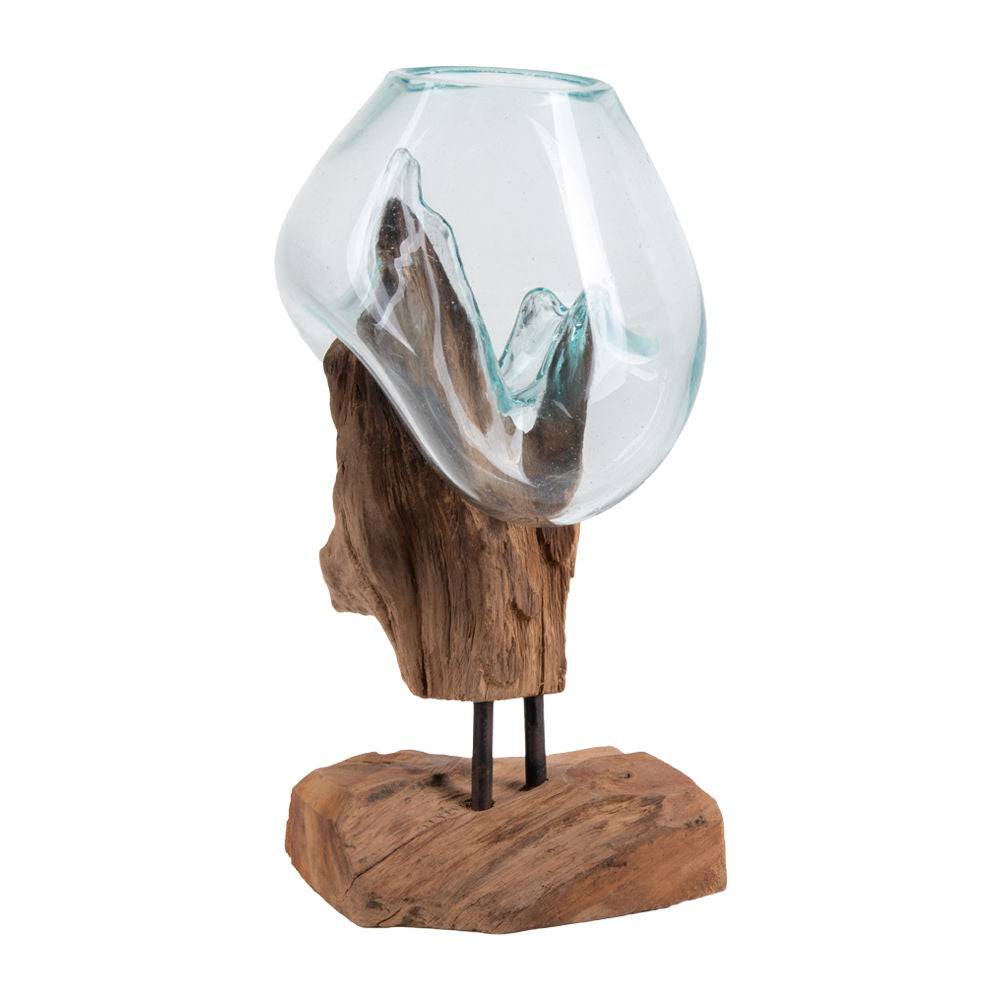 Decoratiune picatura, tec/sticla, natur