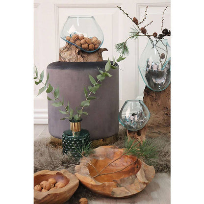 Decoratiune picatura, tec/sticla, natur