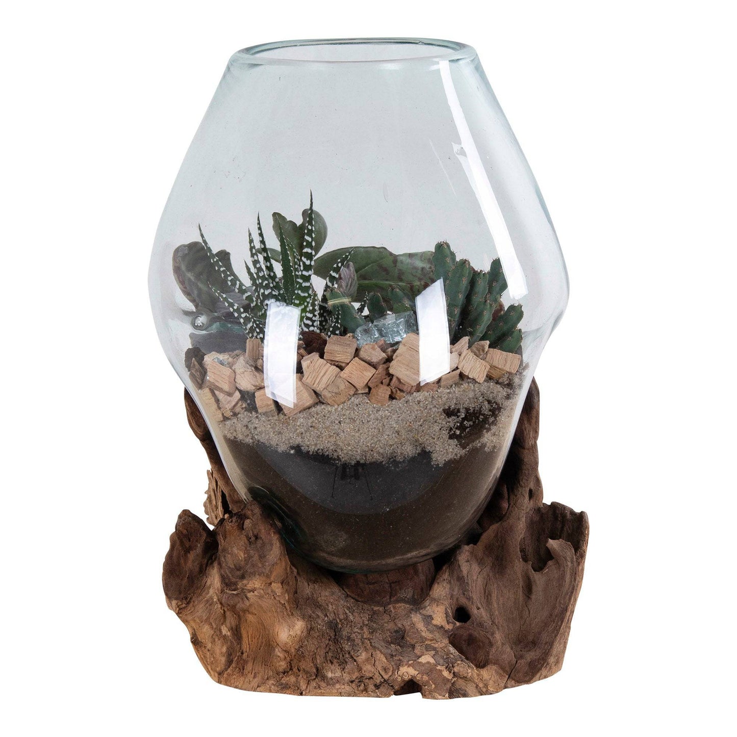 Decoratiune picatura, tec/sticla, natur