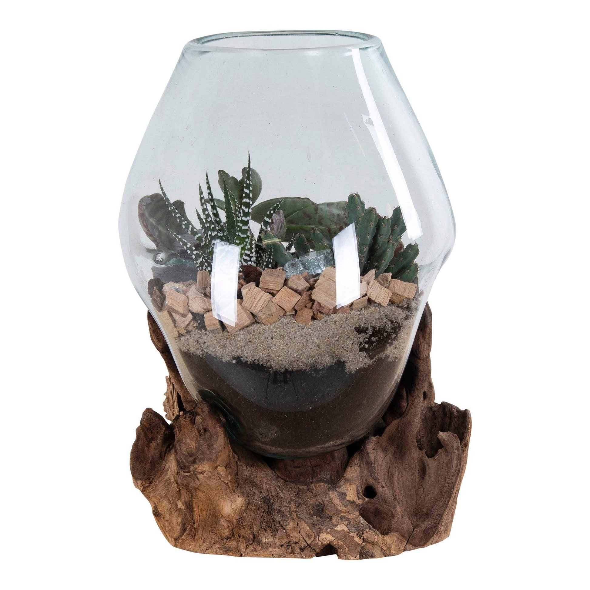 Decoratiune picatura, tec/sticla, natur