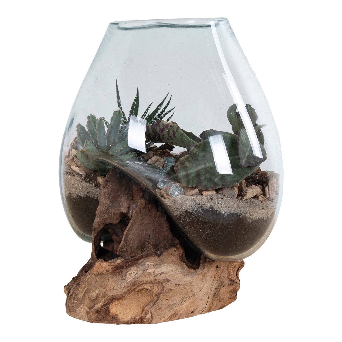 Decoratiune picatura, tec/sticla, natur