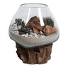 Decoratiune picatura din tec/sticla San Marino  I:15-20 cm