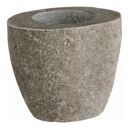 Gara Suport pentru baie, gri piatra, natur 9x10,5x10 cm