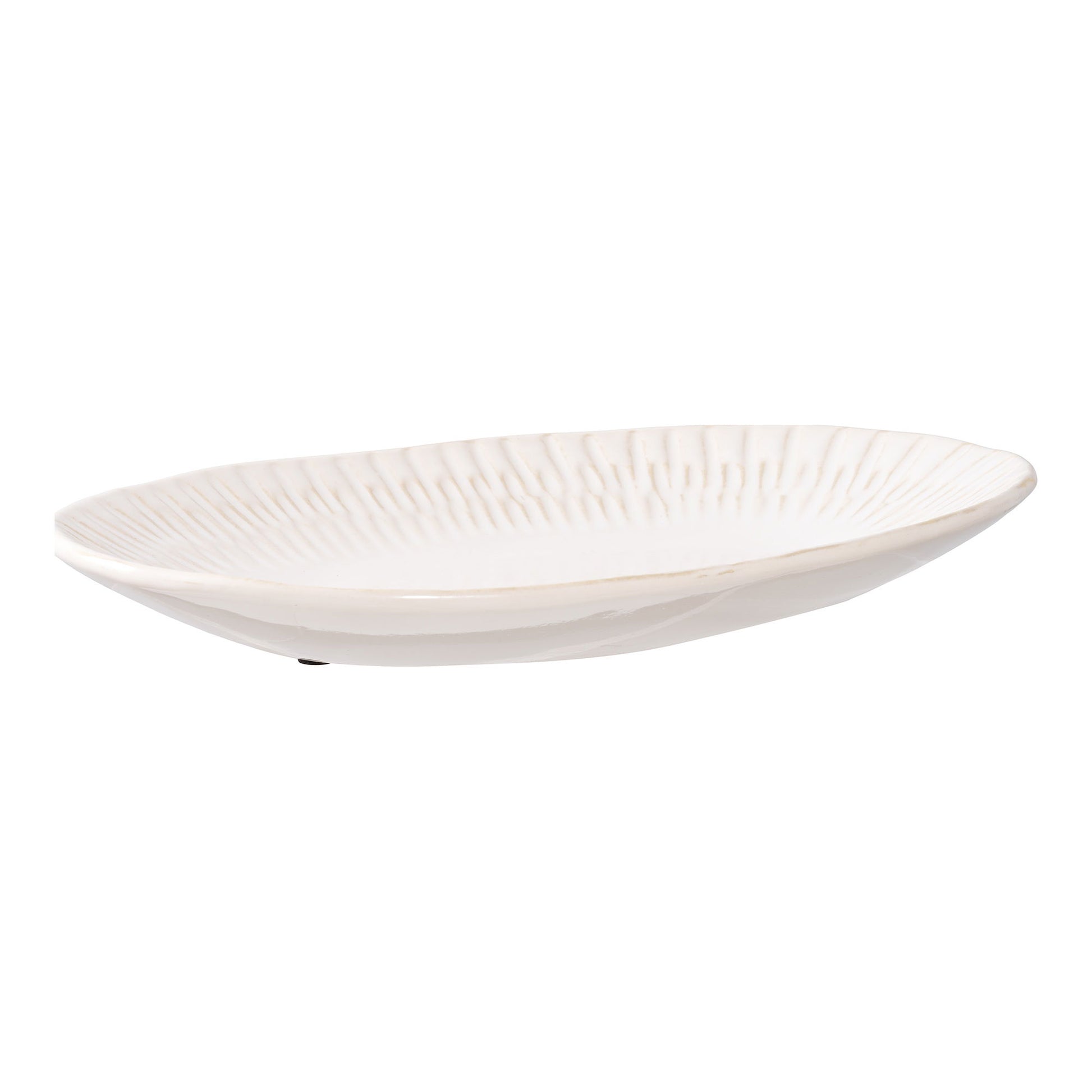 Tava ceramica alba