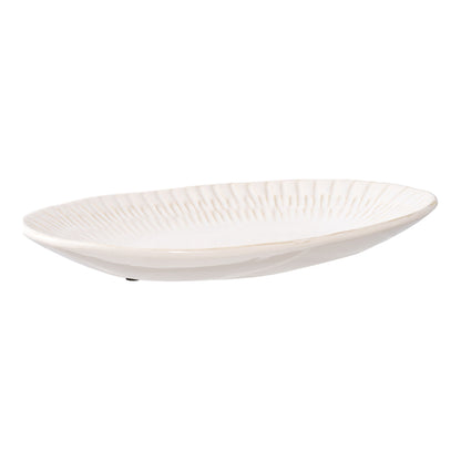 Tava ceramica alba