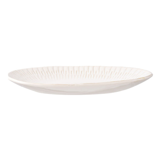 Tava ceramica alba