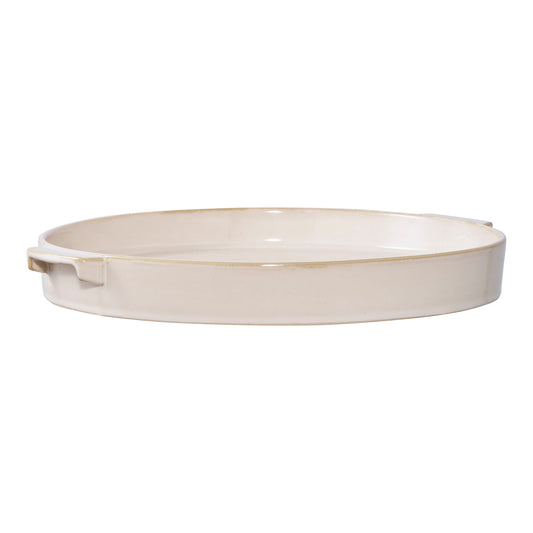 Tava ceramica alba