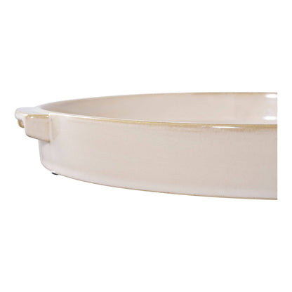 Tava ceramica alba