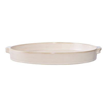 Tava ceramica alba