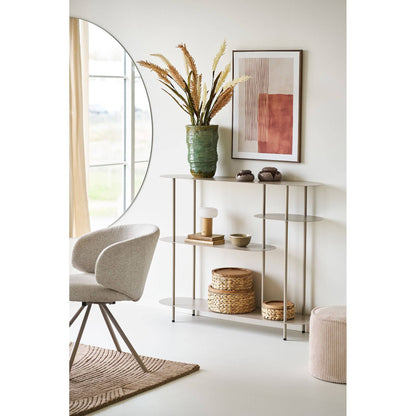 Borcane din ceramica maro, set de 2, in living