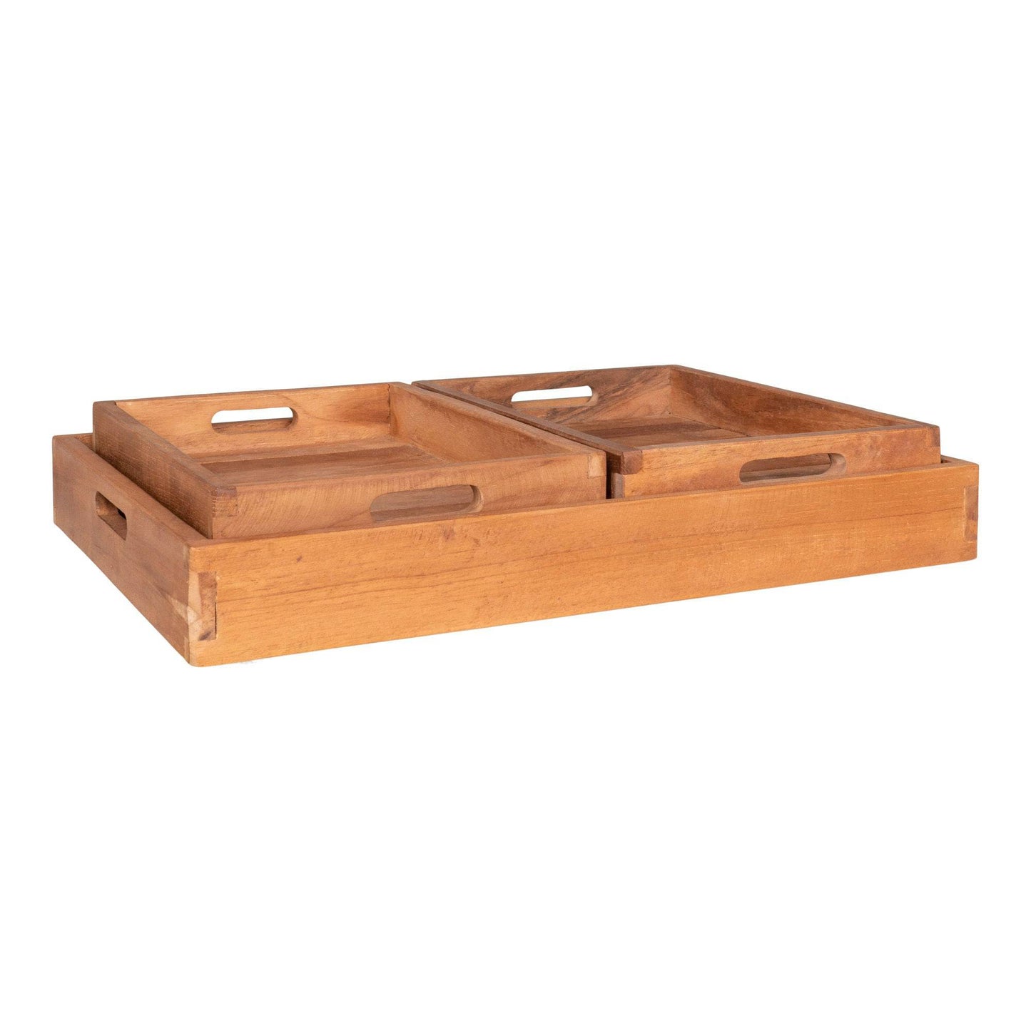 Tava din tec, natur set de 3