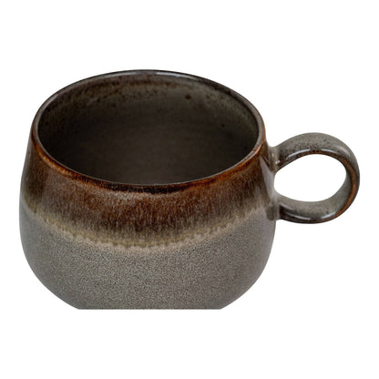  Cana ceramica, gri/maro