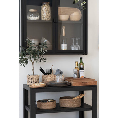 Farfurie de pranz, ceramica, gri/maro