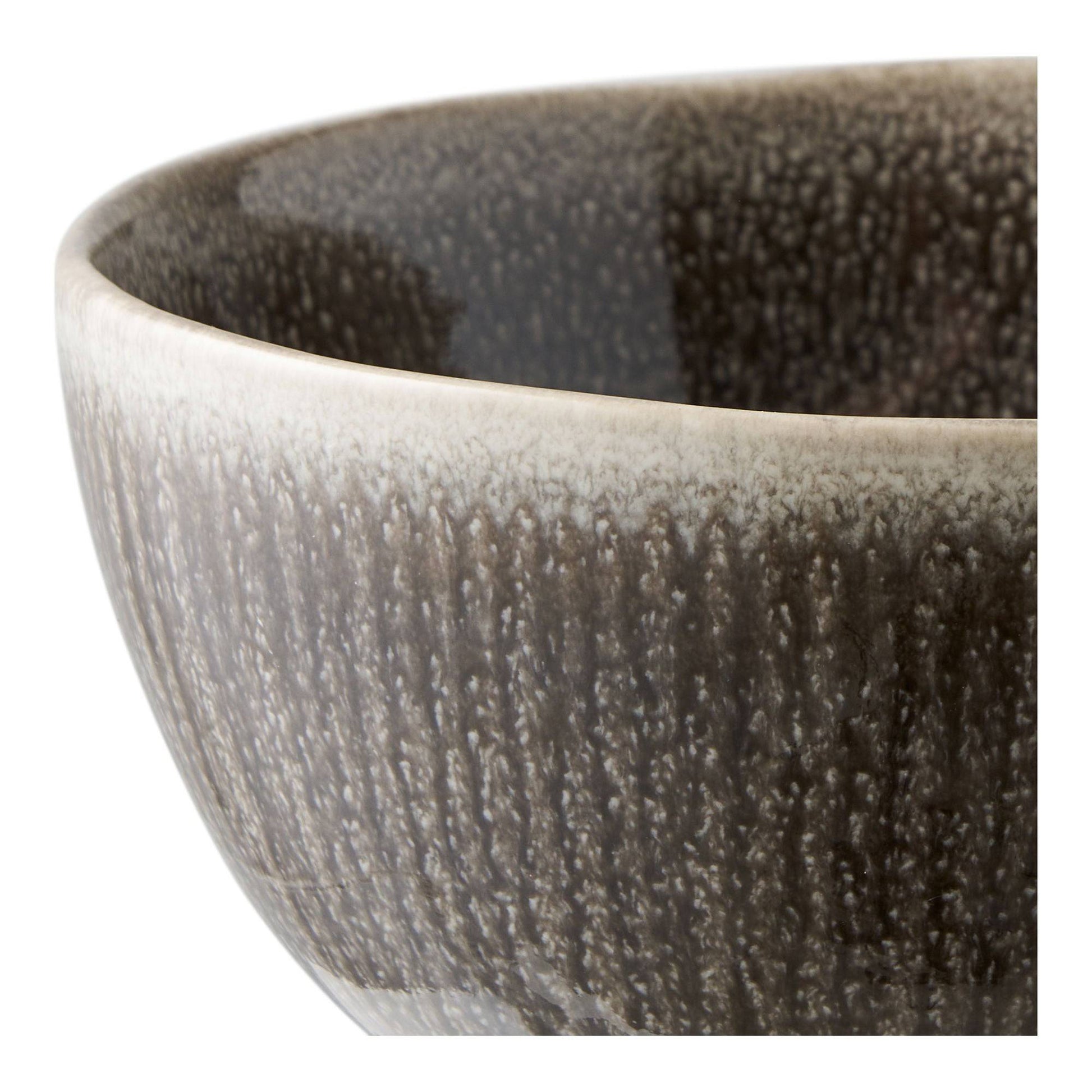 Bol ceramic, gri