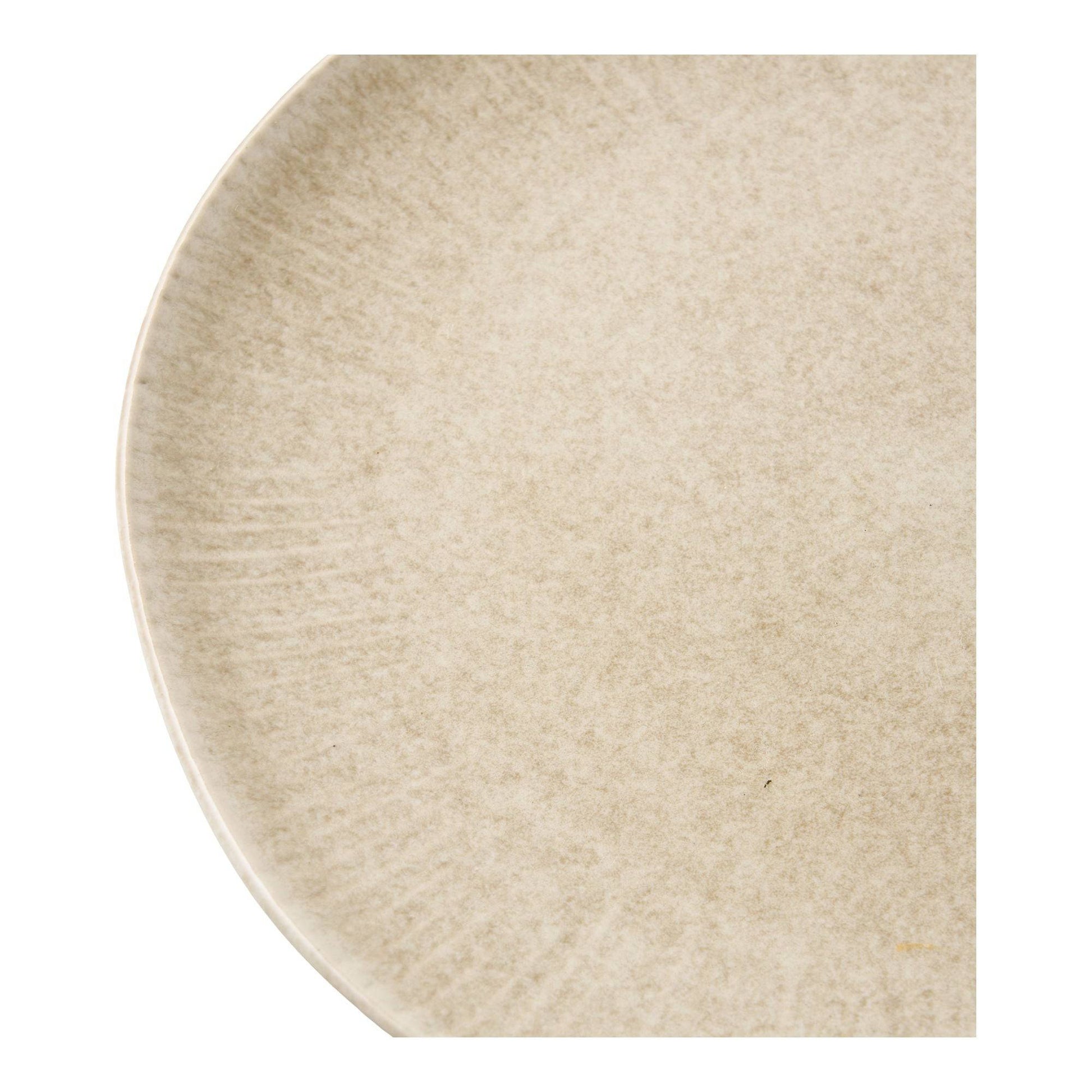 Farfurie de pranz ceramica, bej