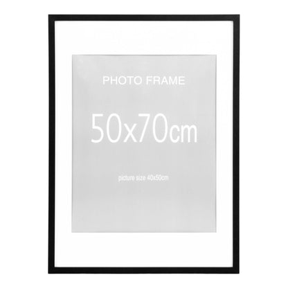 Rama foto, 7 buc. negru si 8 buc. natur