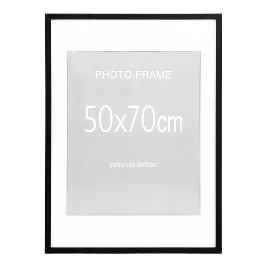Rama foto, 7 buc. negru si 8 buc. natur