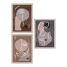 Set de 3 rame natur Madison No. 1
