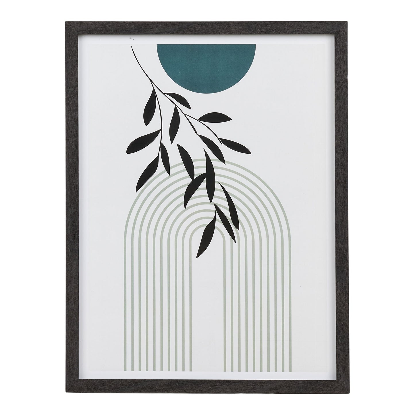 Aspen Set de postere cu rame negre, set de 3