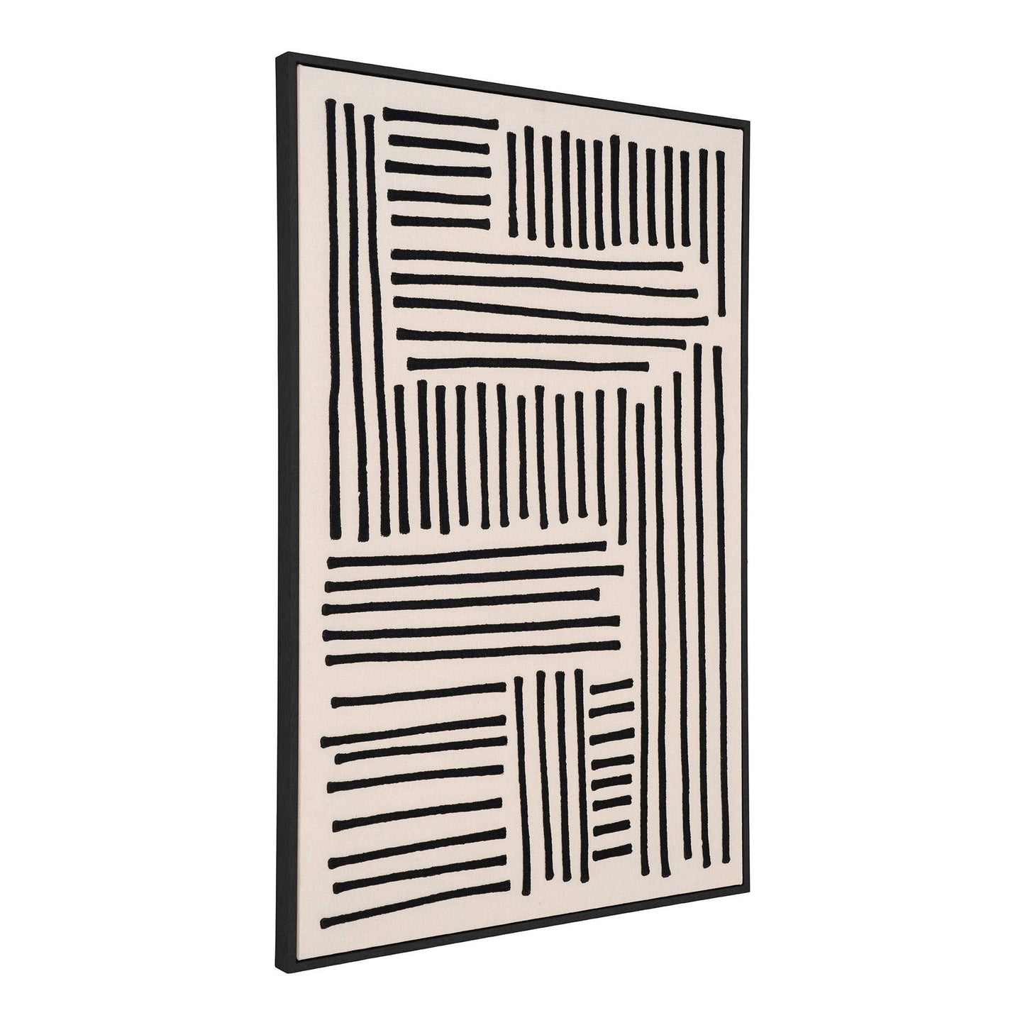 Print pe panza, canvas, negru/bej