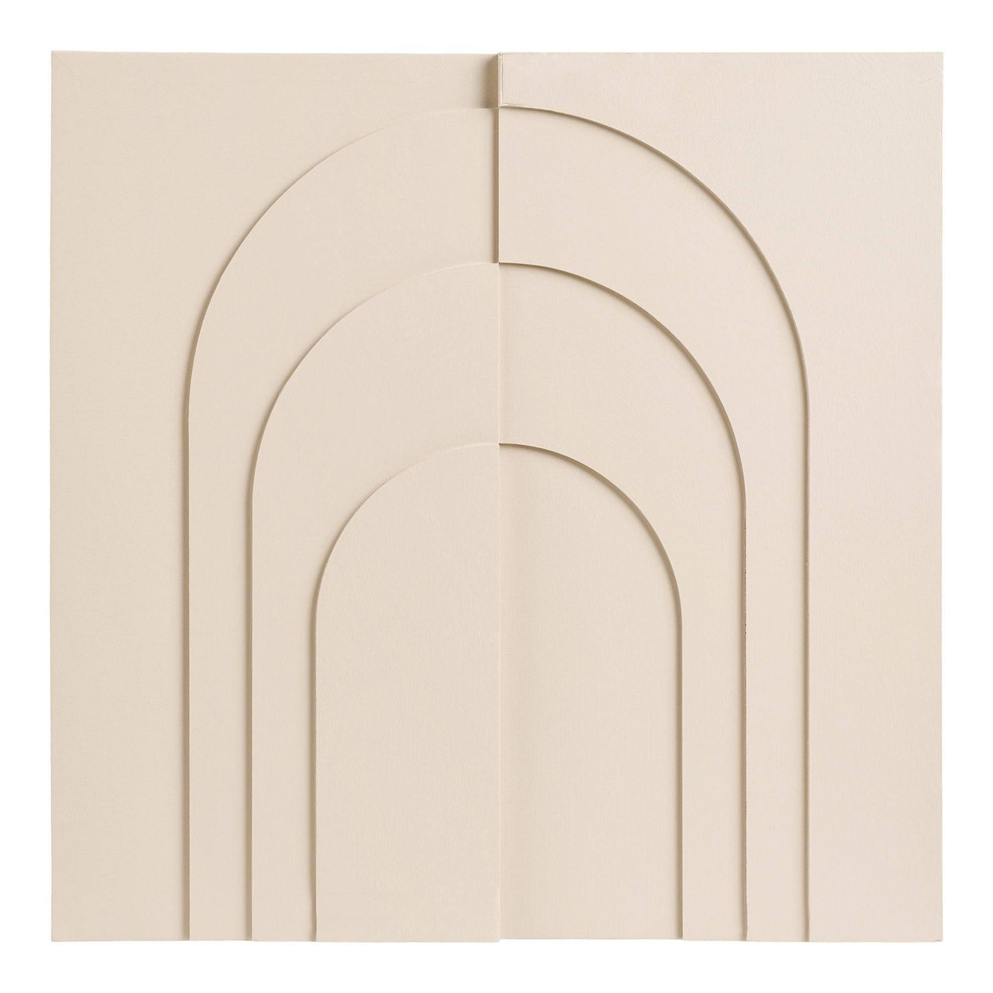  Decoratiune in relief pentru perete, bej 