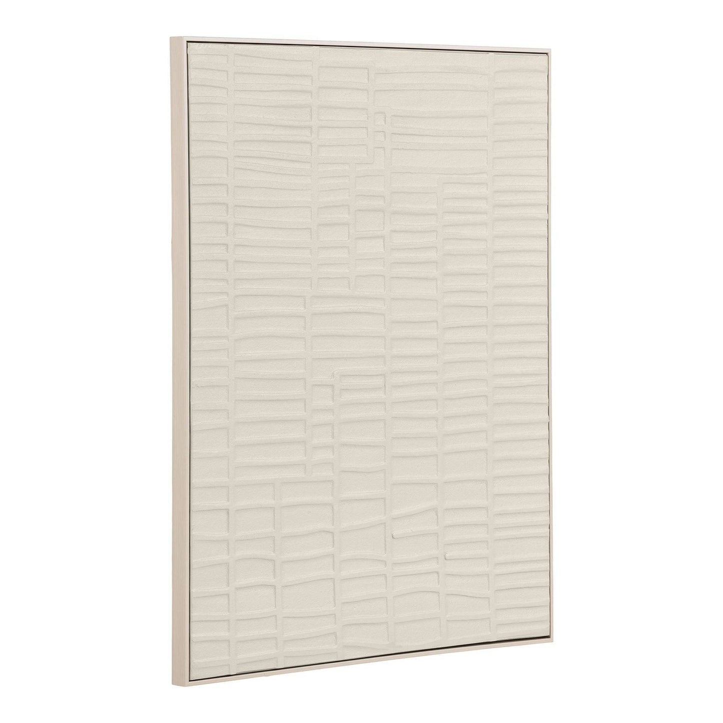 Decoratiune in relief pentru perete, bej