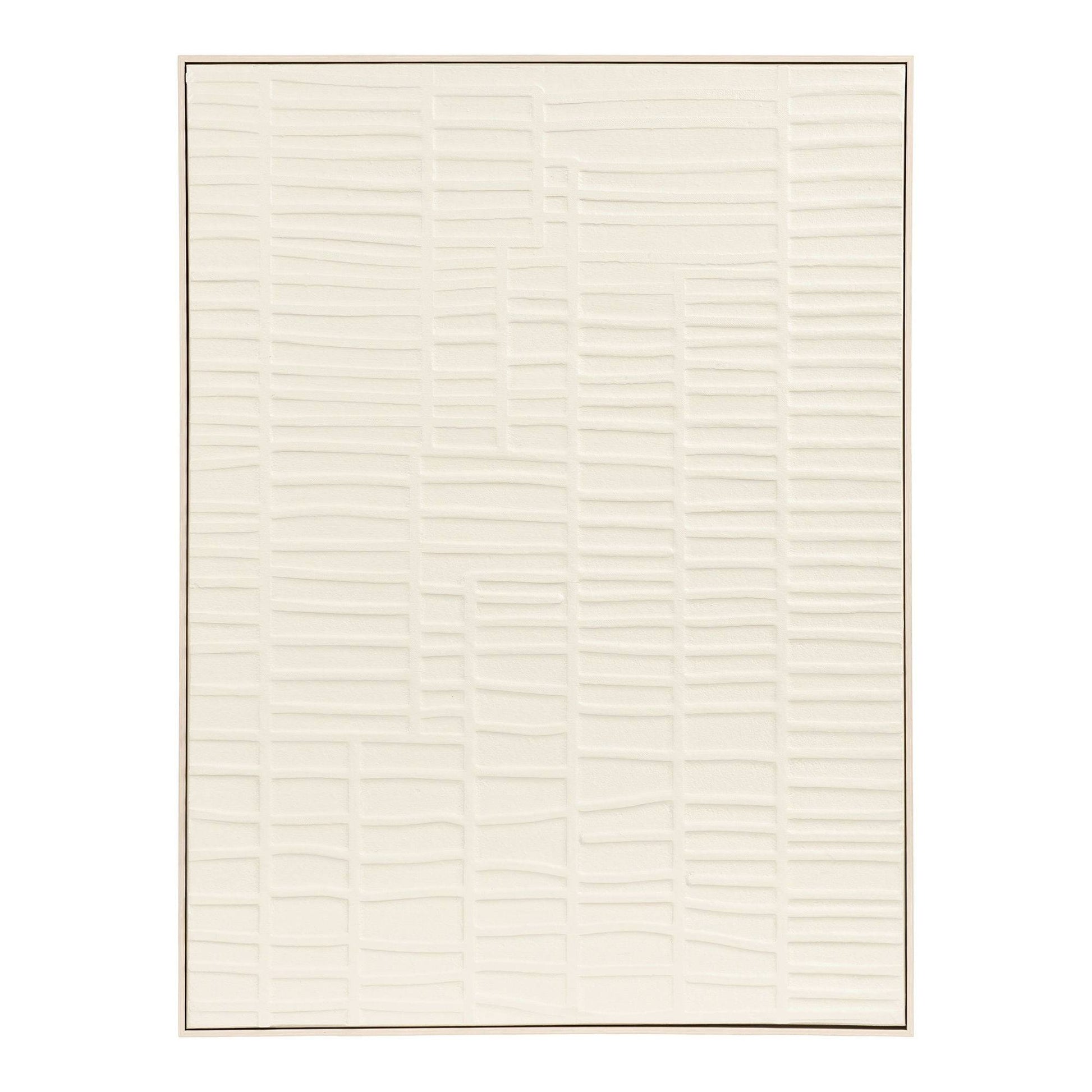 Decoratiune in relief pentru perete, bej