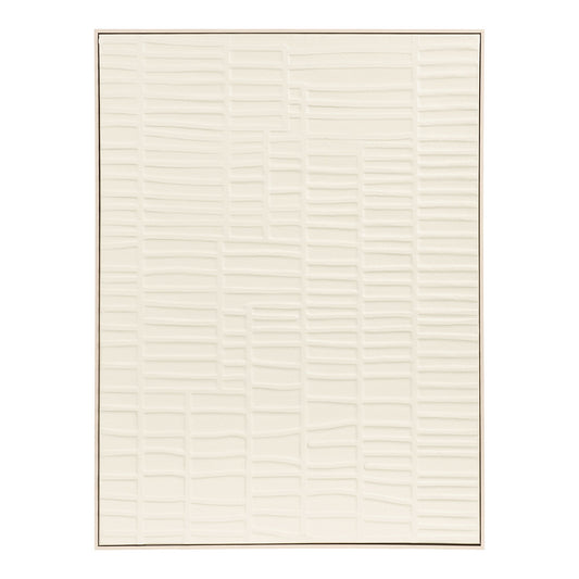 Ena Decoratiune in relief pentru perete, bej 60x80 cm