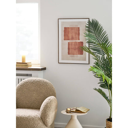 Print pe panza, canvas, bej/maro, in living