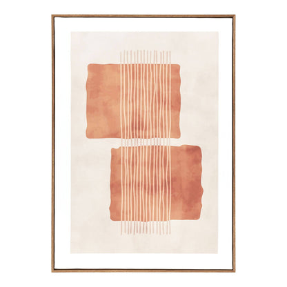 Print pe panza, canvas, bej/maro, 