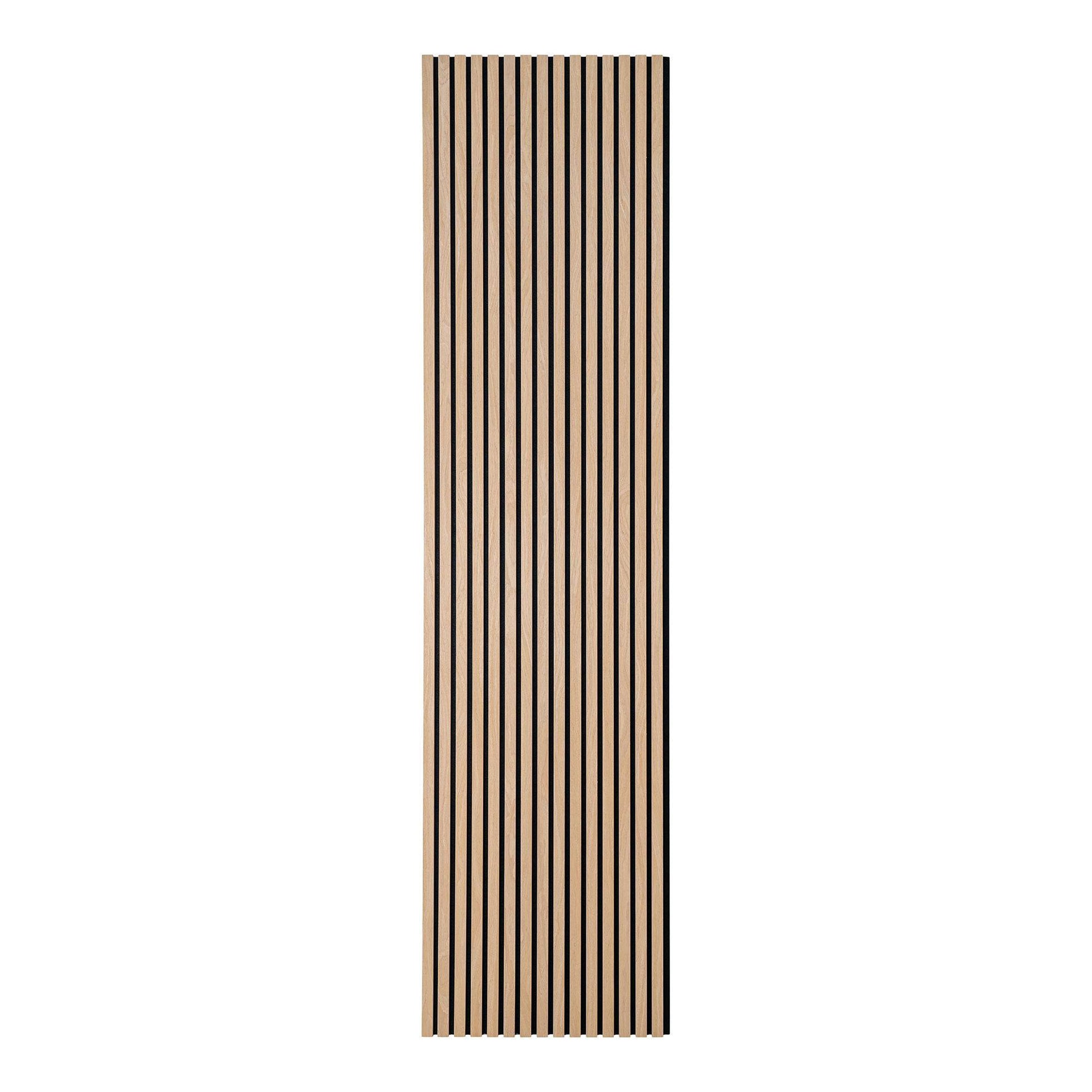 Panou acustic din furnir de lemn, natur, aspect stejar 