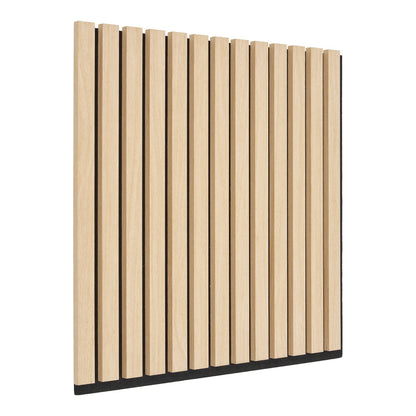 Panou acustic din furnir de lemn, natur, aspect de stejar