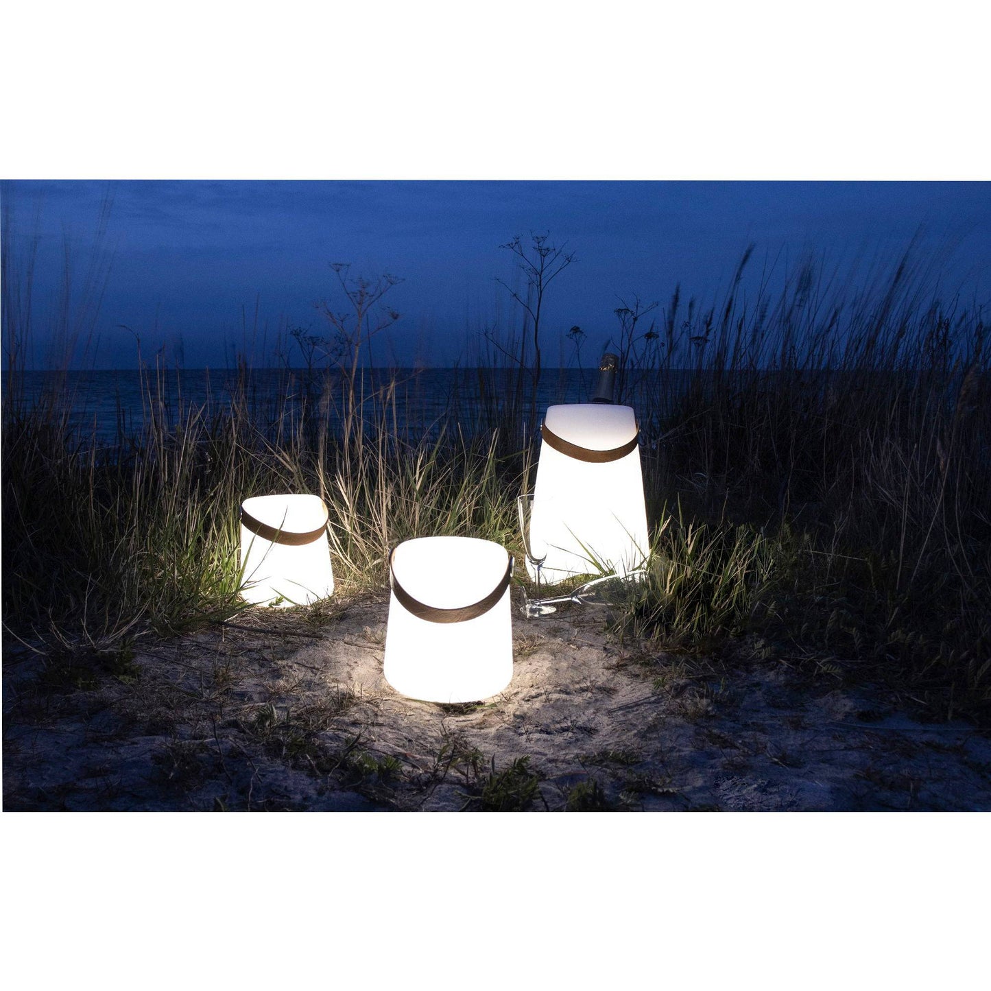 Lampa LED cu curea, reincarcabila, alba