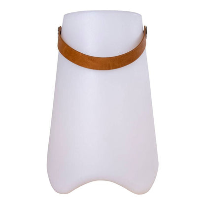Racitor de vin cu iluminare LED si curea, reincarcabil, alb