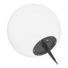 Lampa LED reincarcabila, cu panou solar, alb Lifton ø25 cm