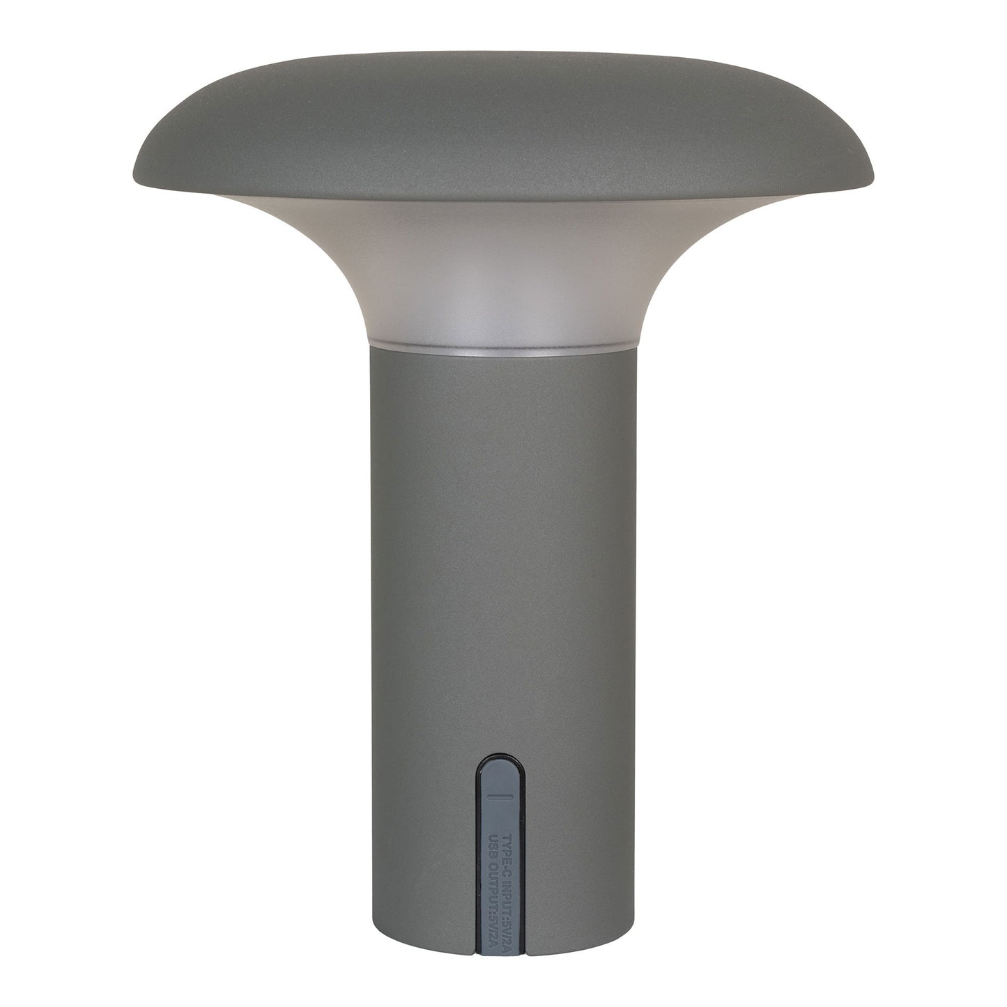 Lampa LED reincarcabila, gri
