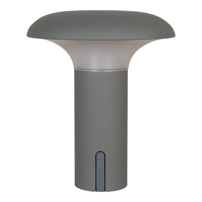 Lampa LED reincarcabila, gri