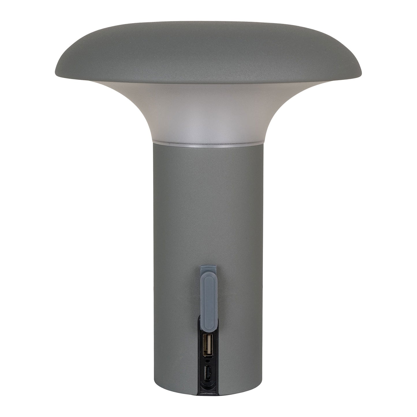Lampa LED reincarcabila, gri