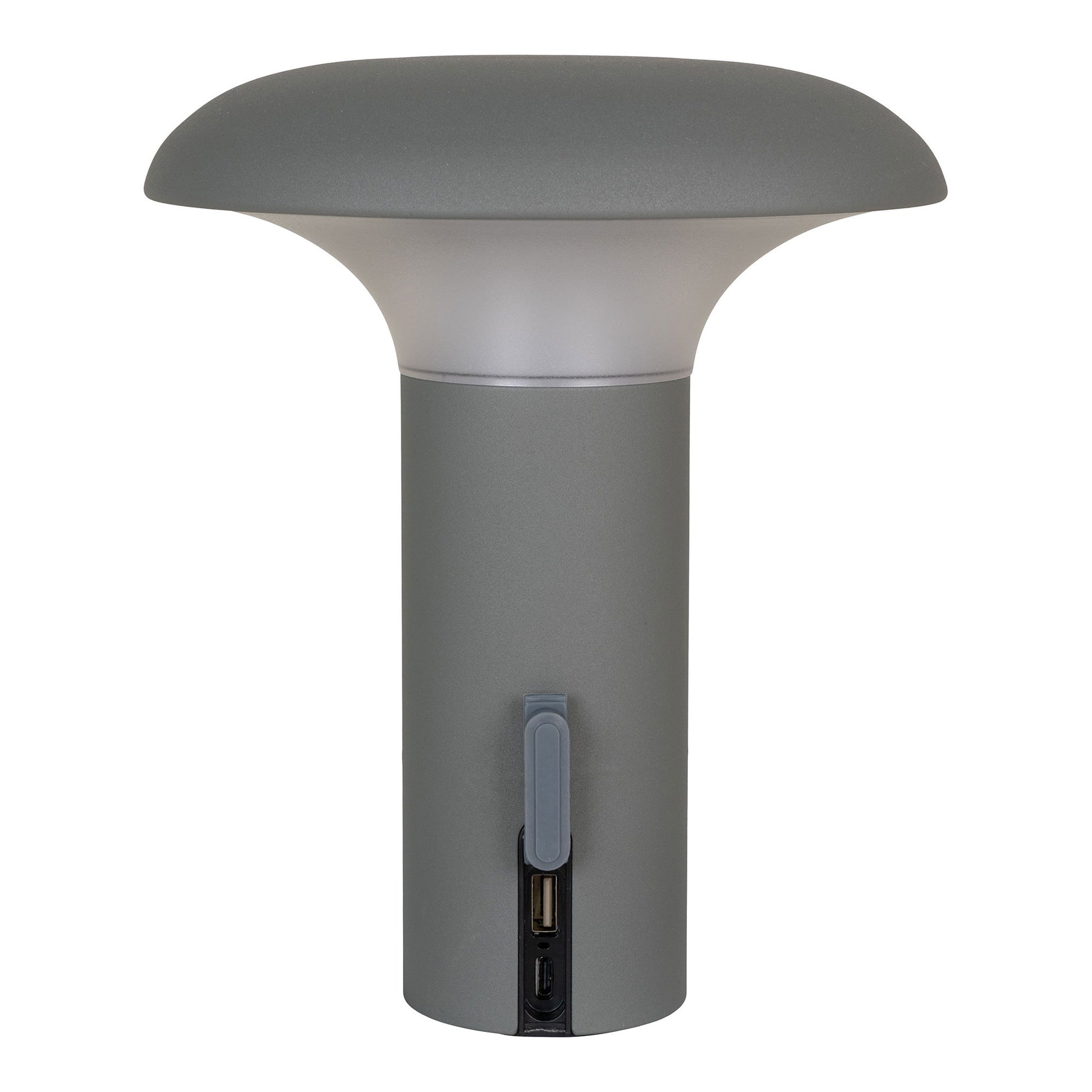 Lampa LED reincarcabila, gri