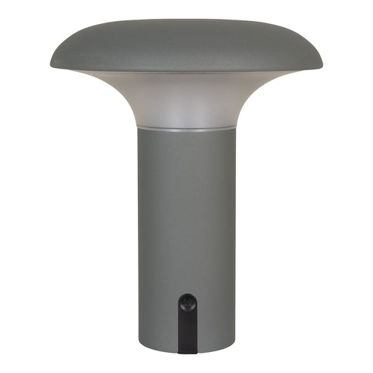 Lampa LED reincarcabila, gri