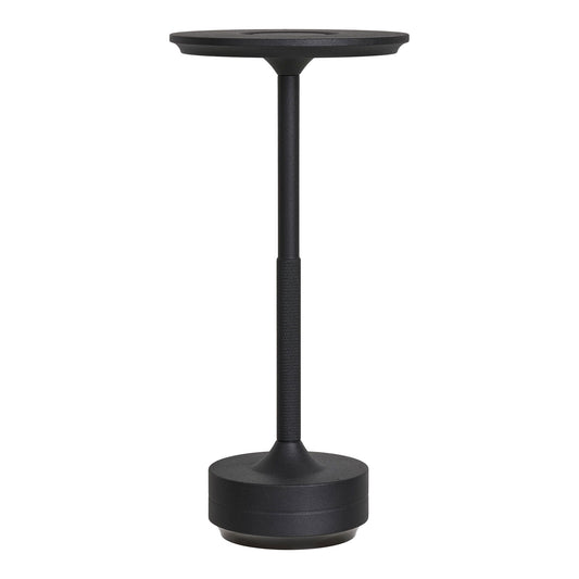 Veioza reincarcabila metalica neagra