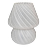 Lampa din sticla alba Alton
