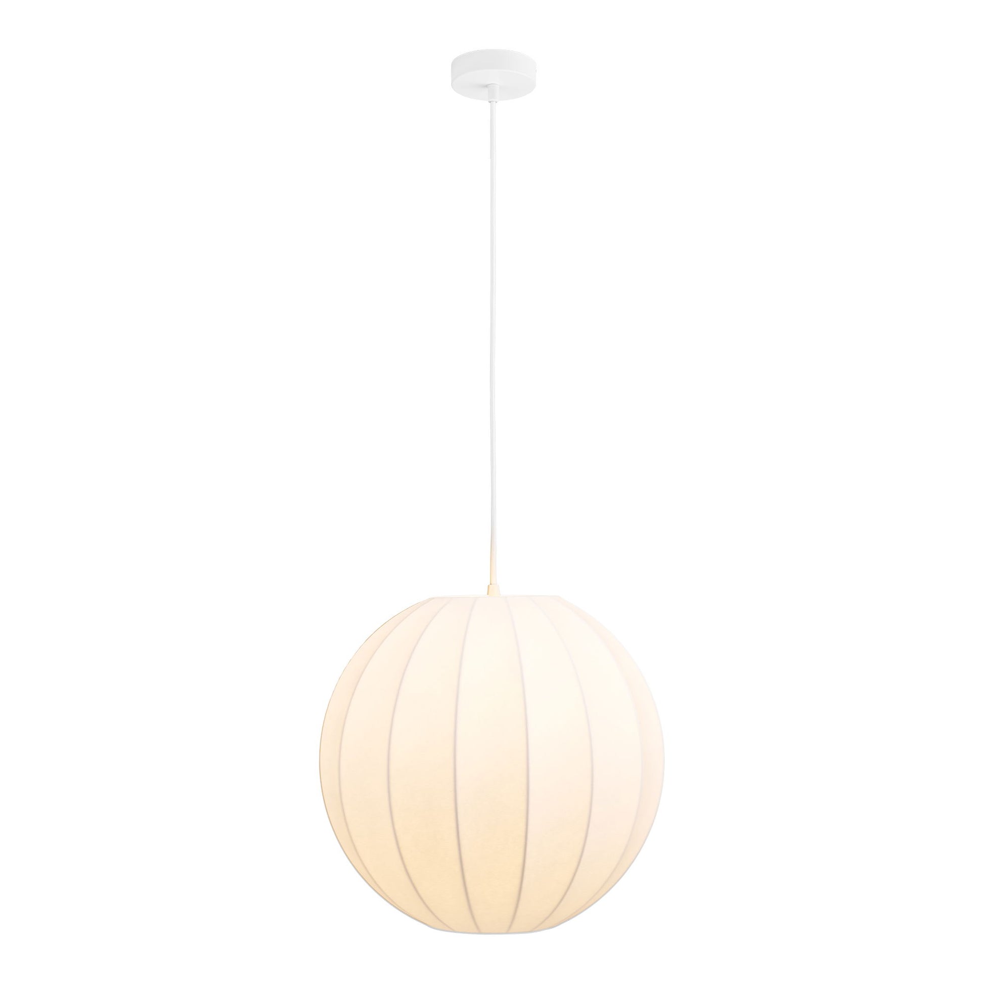 Pendul alb ø40 cm