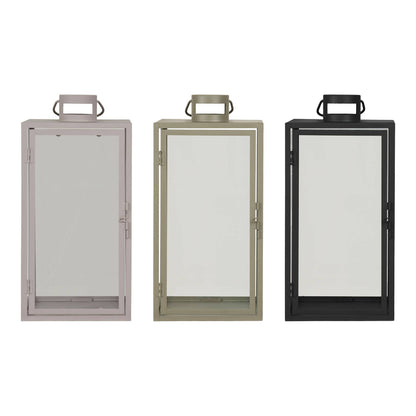 Display felinar negru, bej, verde, set de 36