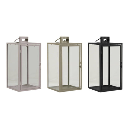 Display felinar negru, bej, verde, set de 36